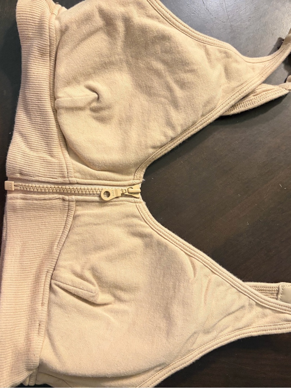 Slick Chicks Adaptive Bra size small beige